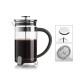 FOREVER - French press - Dugattyús kávé/teafőző - 800 ml - hőálló üveg és fém foglalat