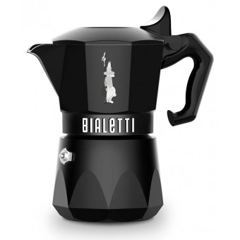 BIALETTI - Brikka Noir Exclusive- hagyományos kávéfőző - 2 adagos - fekete - ÚJ SZELEPES - 2023 - ÚJ