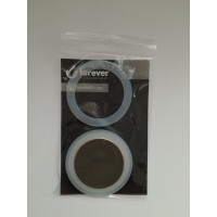 FOREVER - Szilikon tömítés és szűrő - 10 csészés FOREVER MISS DIAMOND INOX kávéfőzőkhöz